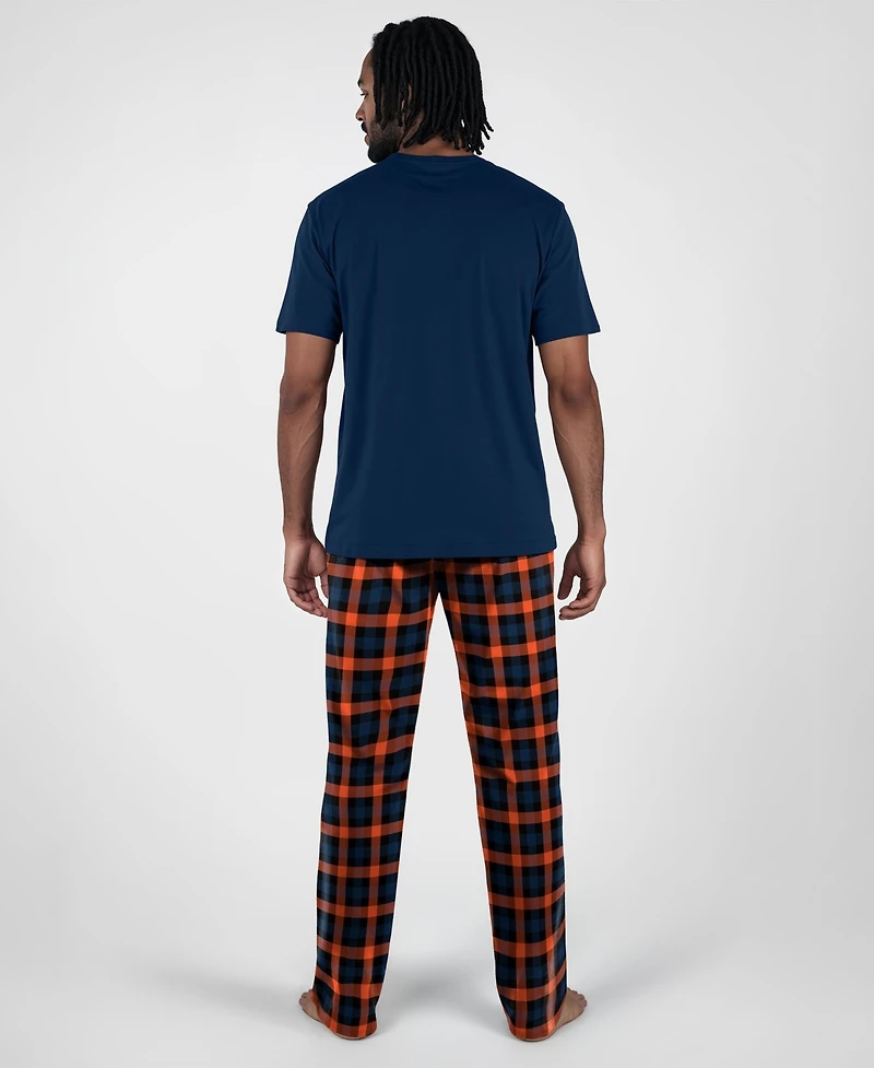 Concepts Sport Men's Navy Chicago Bears Highland Sleep Set