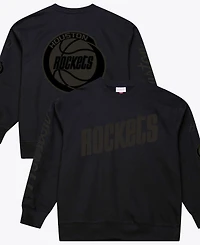 Mitchell & Ness Men's Houston Rockets Phantom Fleece Relaxed-Fit Sweatshirt
