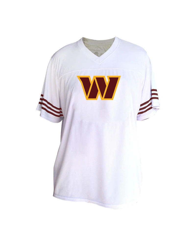 Fanatics Women's Plus Washington Commanders Jayden Daniels Relaxed-Fit Jersey