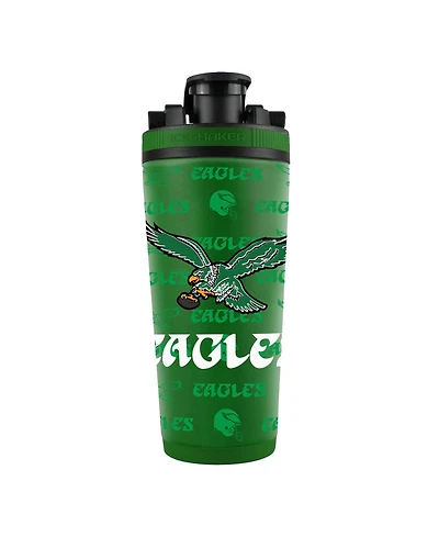 Wincraft Philadelphia Eagles 26oz. 4D Stainless Steel Shaker Bottle