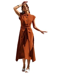 Cupshe Women's V-Neck Sleeveless Maxi Dress