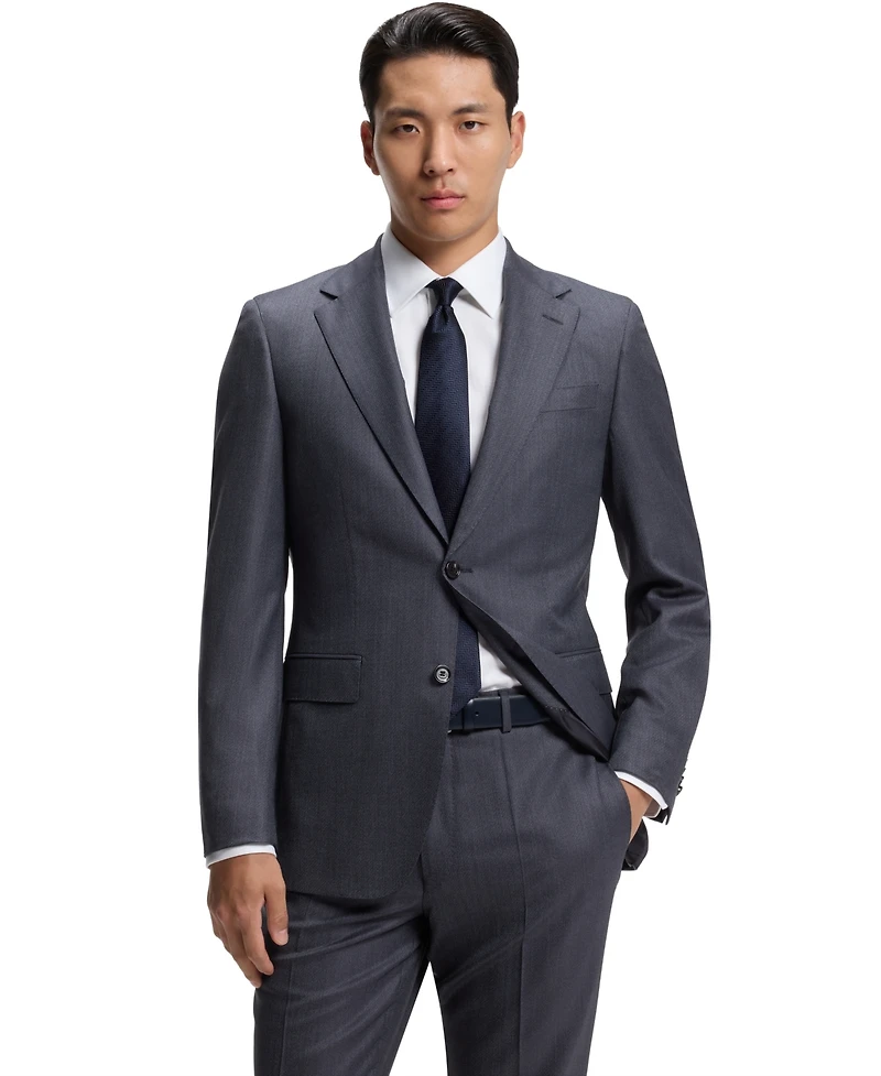 Boss by Hugo Boss Men's Wool 2-Piece Regular-Fit Suit