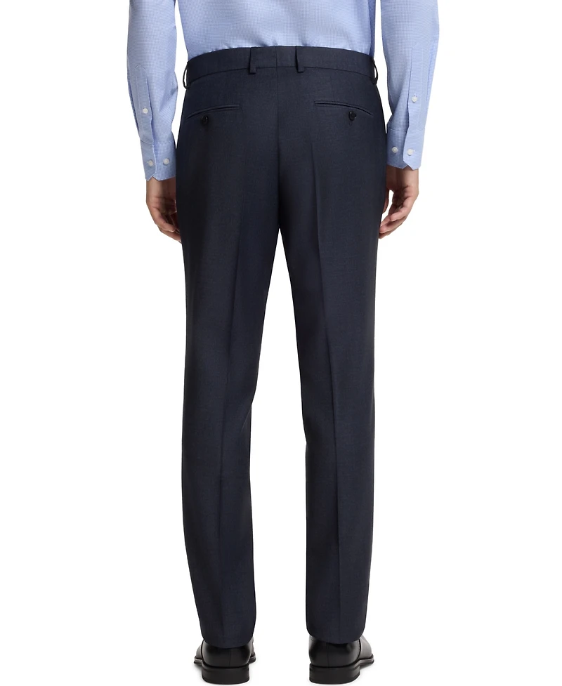 Boss by Hugo Men's Patterned Stretch Wool Two-Piece Slim-Fit Suit
