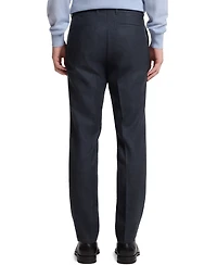 Boss by Hugo Men's Wool Slim-Fit Patterned Pants