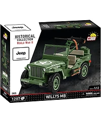 Cobi Wwii Willys Mb 1207-Piece Building Set, Ages 11+