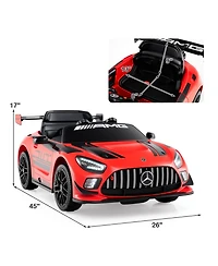 Mecale 12V Kids Licensed Ford Mach-e Ride-On Car with Parent Remote, Age 3-8