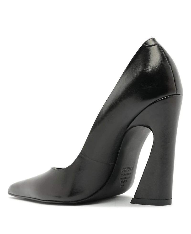 Schutz Women's Lexi Block Pointed Toe Pumps