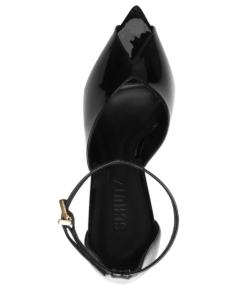 Schutz Women's Ingrid Lace Ankle Strap Pumps