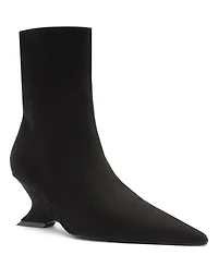 Schutz Women's Siena Mid Wedge Dress Booties
