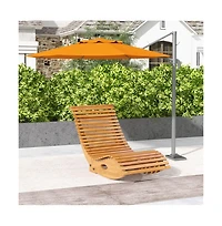Slickblue Patio Rocking Chair for Outdoor Relaxation and Seating