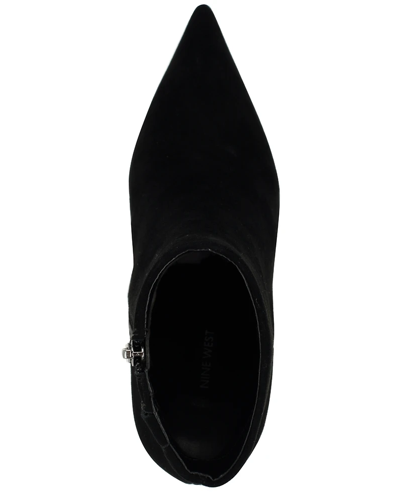 Nine West Women's Myrah Suede Pointed Toe Dress Booties