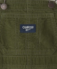 Osh Kosh Baby Boys' Striped Long-Sleeve Corduroy Top and Overall Set