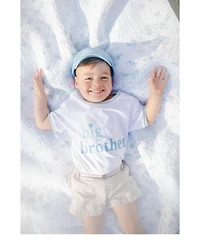 Bits & Bows Toddler Boys' 2T-5T Big Brother Graphic Cotton T-Shirt