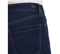 Liverpool Los Angeles Women's Kennedy High-Rise Straight Dark-Rinse Jeans