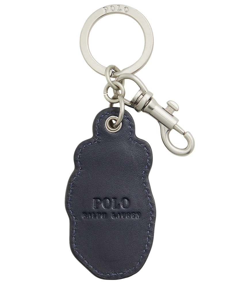 Polo Ralph Lauren Men's Polo Bear Leather Key Fob