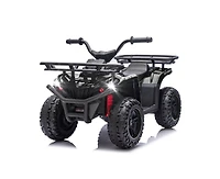 Yobtop 24V Dual Motor Off-Road Ride-On Atv, Ages 3-5