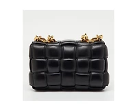 Pre-Owned Bottega Veneta women's Bottega Mini Desiree Leather Crossbody Bag