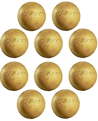 Lovery 24K Gold Bath Bombs - 10Pc Spa Bubble Bombs Gift Set