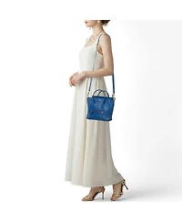 Pre-Owned Celine Women's Leather Nano Luggage Tote Bag