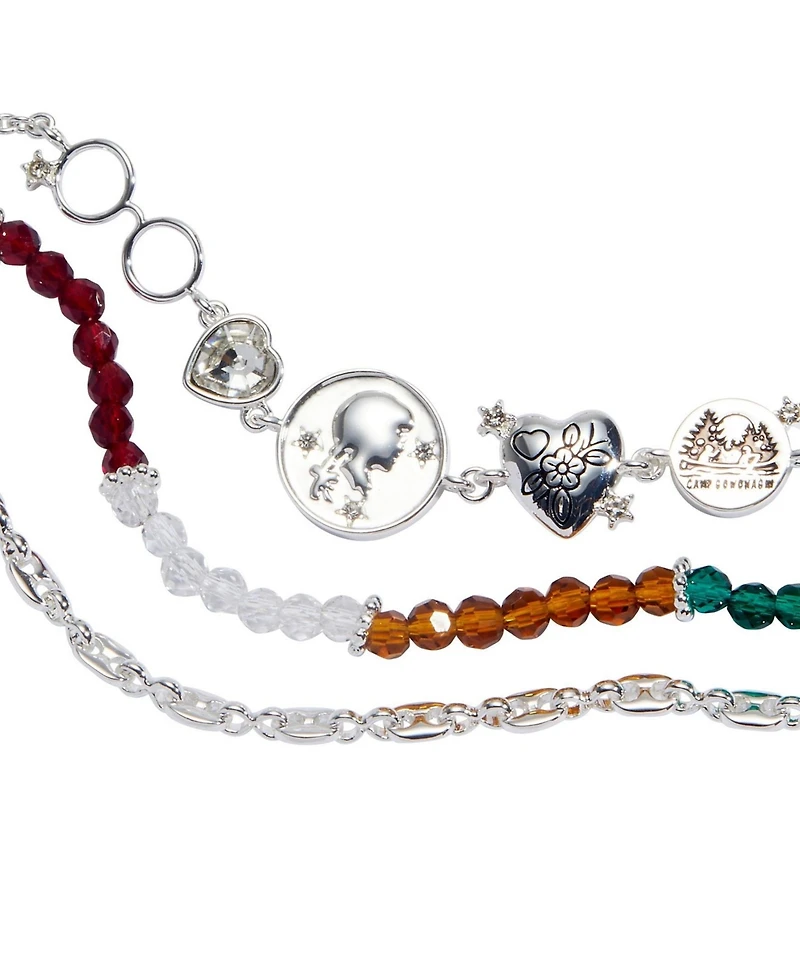 Alex and Ani American Girl Molly 3 Row Bolo Bracelet