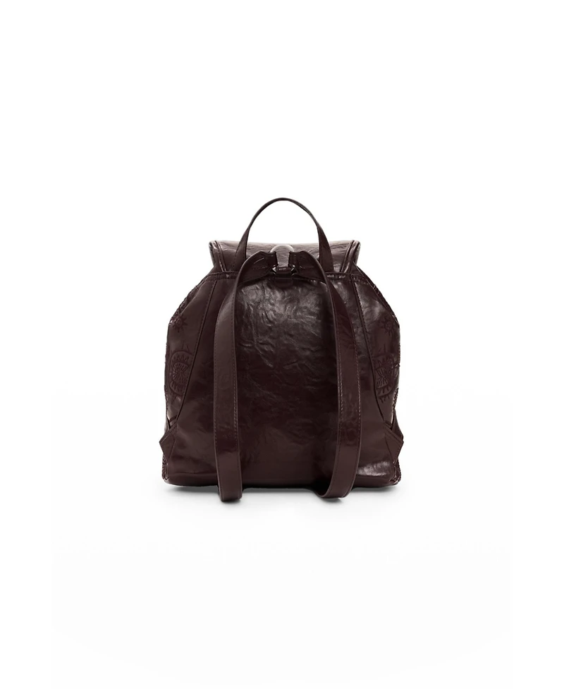 Desigual Women's Small leather-effect backpack