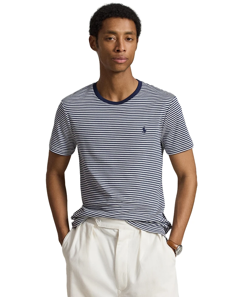Polo Ralph Lauren Men's Iconic Mesh Crewneck T-Shirt