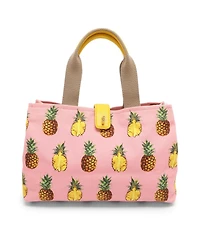 Pre-Owned Dolce & Gabbana Pineapple Print Canvas Tote Bag