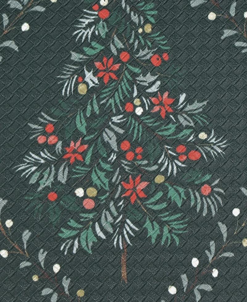 Laura Ashley Frestwick Glade Non-Slip Kitchen Mat, 17.5" x 60"
