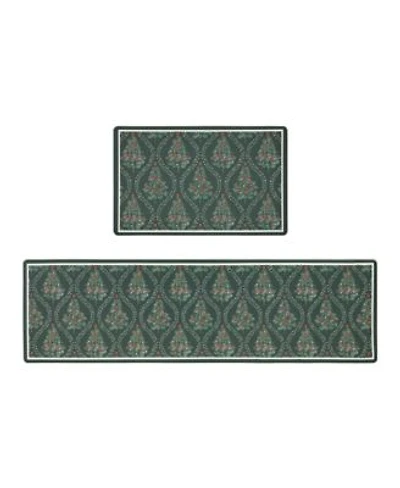 Laura Ashley Frestwick Glade Non Slip Kitchen Wellness Mats