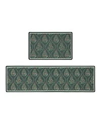 Laura Ashley Frestwick Glade Non Slip Kitchen Wellness Mats