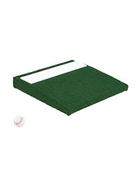 Glintex Pitching Mound, Portable 27 x 27 in Turf Pad, Holds 265 lbs.