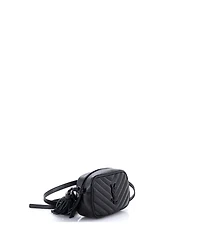 Pre-Owned Saint Laurent Lou Belt Bag Matelasse Chevron Leather