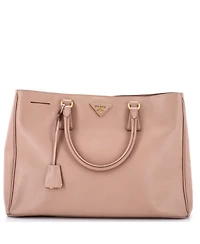 Pre-Owned Prada Large Lux Open Tote Saffiano Leather