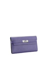 Pre-Owned Hermes Long Kelly Wallet Verso Epsom