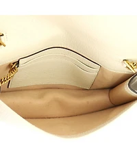 Pre-Owned Gucci Mini Diana Bamboo Chain Flap Bag Leather
