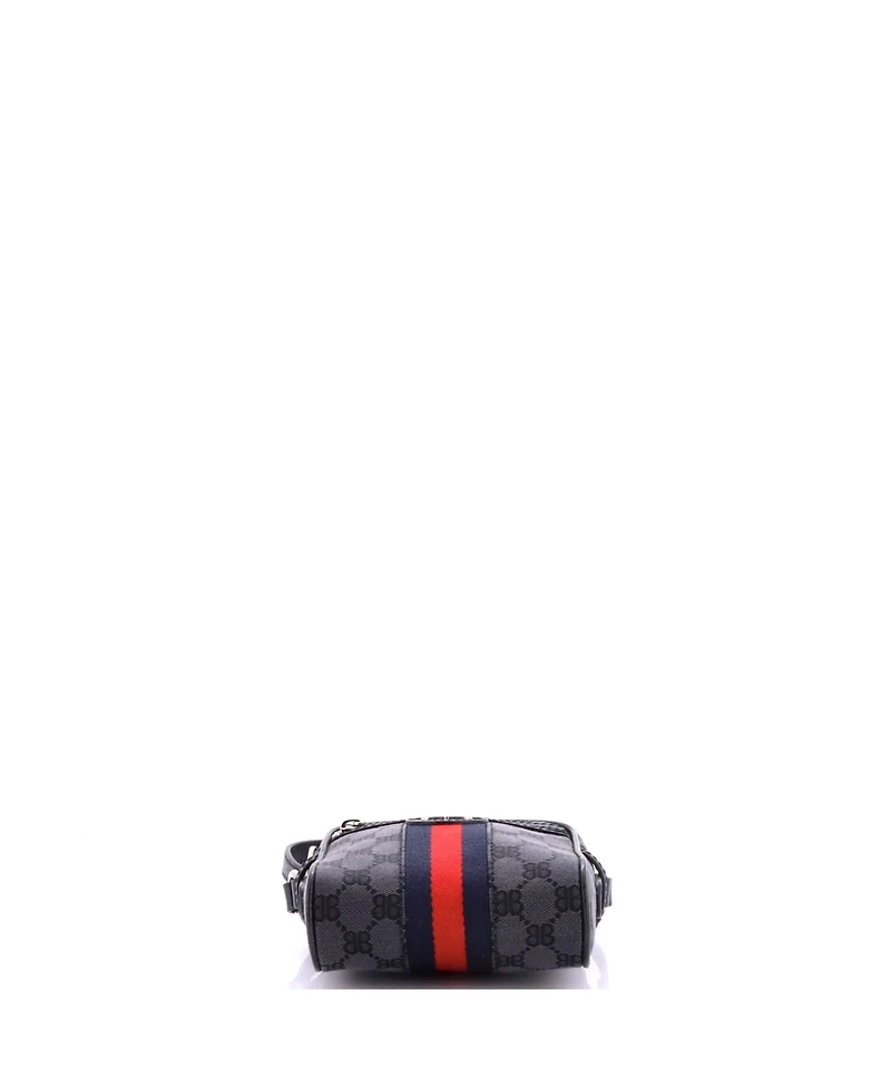 Pre-Owned Balenciaga Mini x Gucci The Hacker Project Zip Messenger Bag Bb Canvas