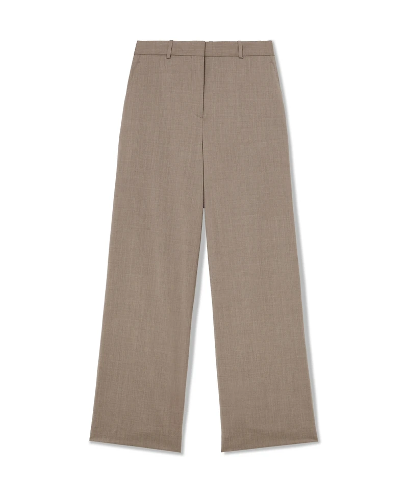 Reiss Women's Adie Wool-Blend Wide-Leg Trousers