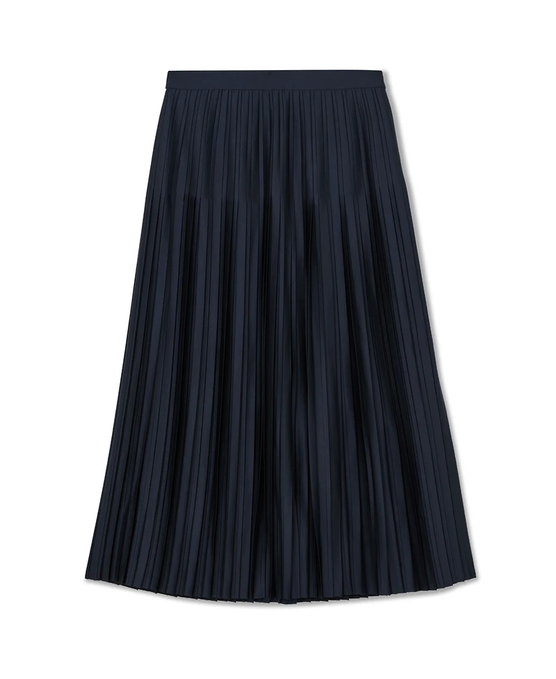 Reiss Women's Savannah Satin Pleated Midi Skirt