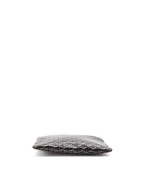 Pre-Owned Goyard Mm Senat Zip Pouch Coated Canvas