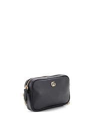 Pre-Owned Gucci Mini Gg Marmont Crossbody Bag Leather