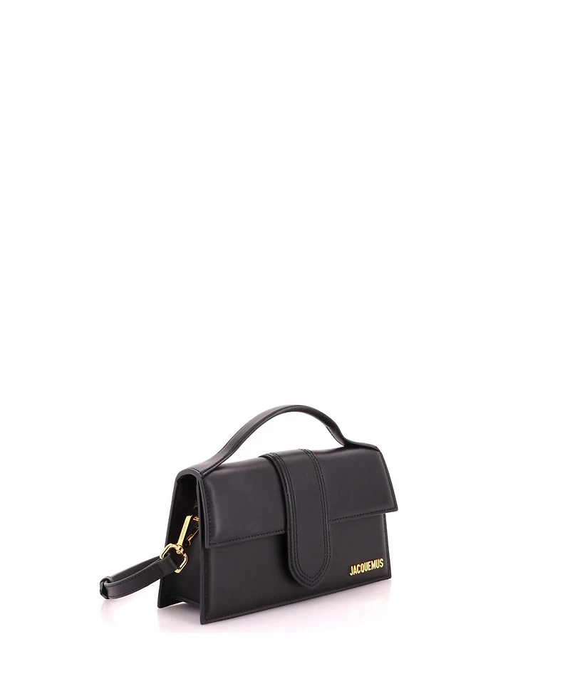 Pre-Owned Jacquemus Le Grand Bambino Flap Bag Leather