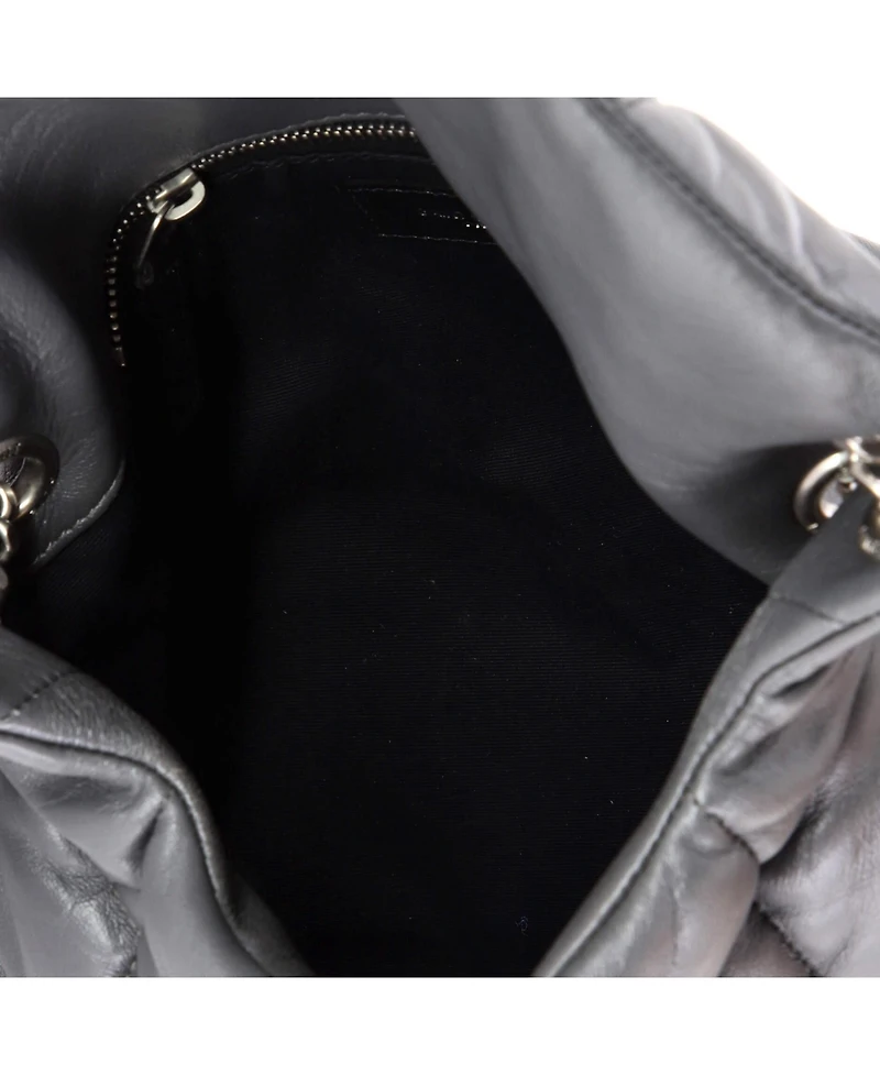 Pre-Owned Saint Laurent Small Loulou Puffer Shoulder Bag Quilted Leather