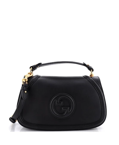 Pre-Owned Gucci Large Blondie Nm Top Handle Bag Leather