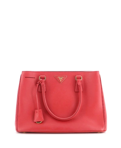 Pre-Owned Prada Medium Gardener's Tote Saffiano Leather
