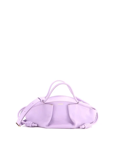 Pre-Owned Loewe Small Paseo Bag Shiny Nappa Calfskin