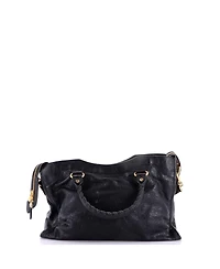 Pre-Owned Balenciaga Medium City Giant Studs Bag Leather