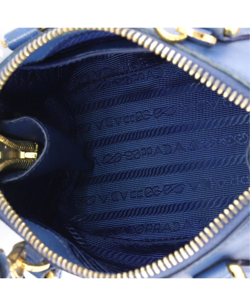 Pre-Owned Prada Mini Promenade Bag Saffiano Leather