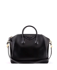 Pre-Owned Givenchy Medium Antigona Bag Glazed Leather