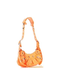 Pre-Owned Balenciaga Xs Le Cagole Giant Studs Shoulder Bag Leather