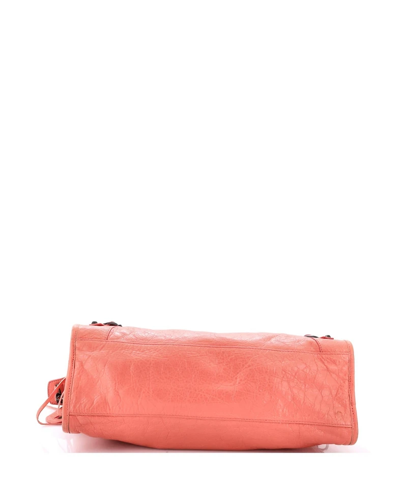 Pre-Owned Balenciaga Medium City Classic Studs Bag Leather